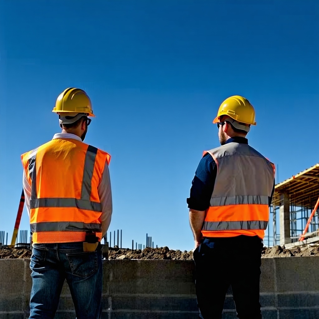 trust on construction site