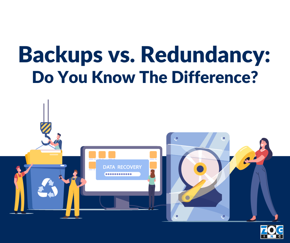 Backups Vs. Redundancy – Know The Difference