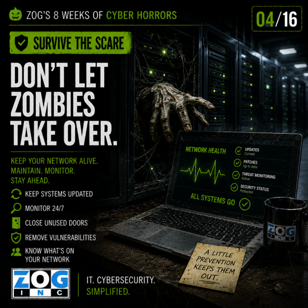 SURVIVE THE SCARE: Stop the Zombie Network